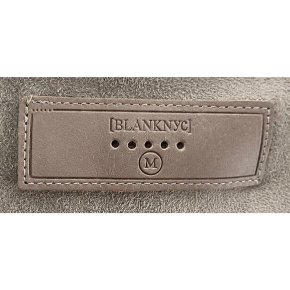 Blank NYC Women's Soft Faux Suede Drape Snap Moto Cardigan Jacket Waterfall Neck - Picture 10 of 14